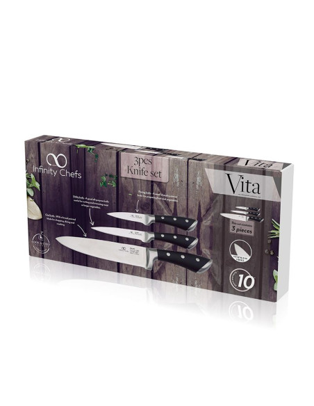 Infinity Chefs Vita Messenset - roestvrijstaal
