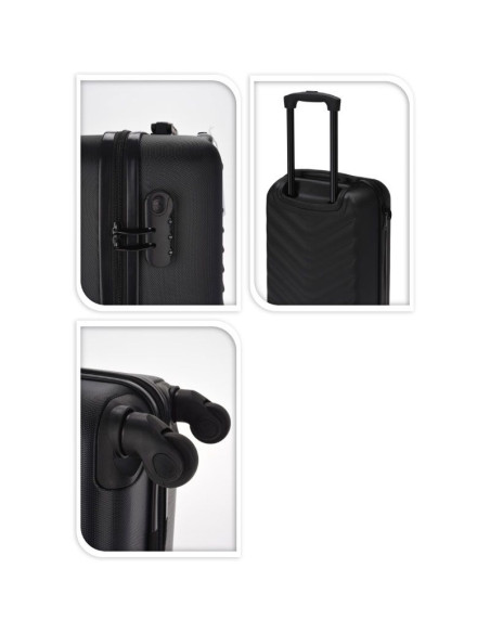 ProWorld Reiskoffer 55 cm - Spinner wielen