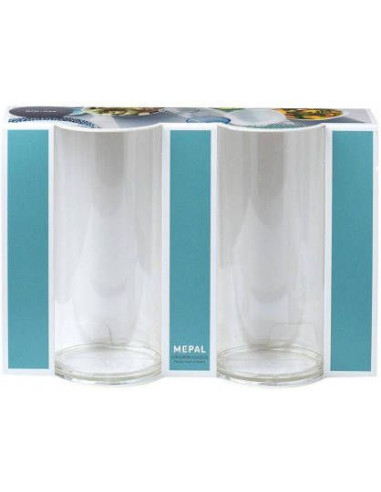 Mepal Longdrink glas 250 ml transparant 2-pack
