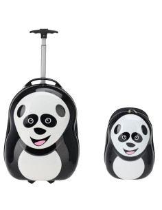 Handbagage Koffer en Rugzak Panda