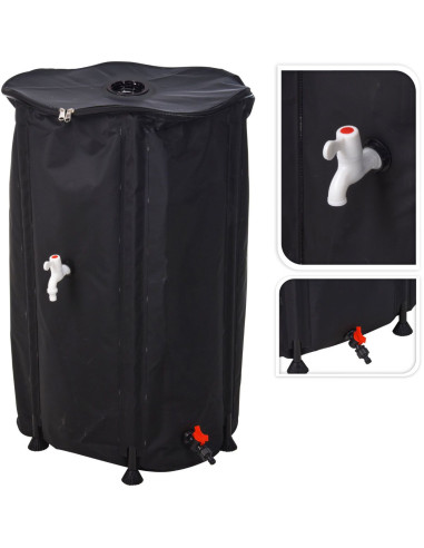 Regenton 250 liter - vouwbaar - 60x90cm