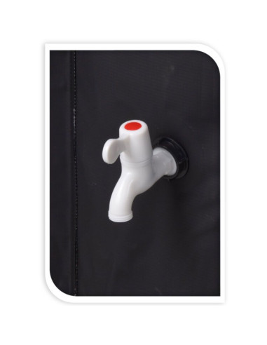 Regenton 500 liter - vouwbaar - 80x100cm