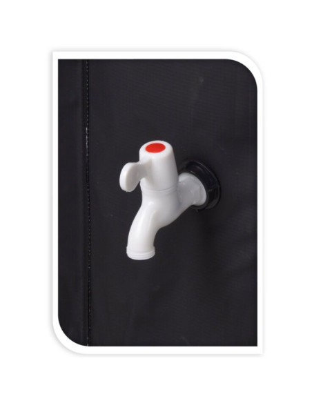 Regenton 500 liter - vouwbaar - 80x100cm