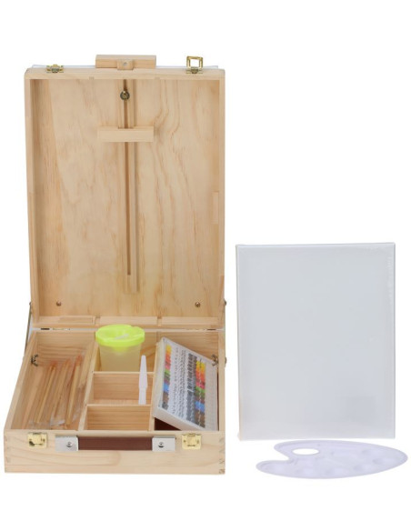 Schildersezel - Schilderkoffer gevuld - 36-delig