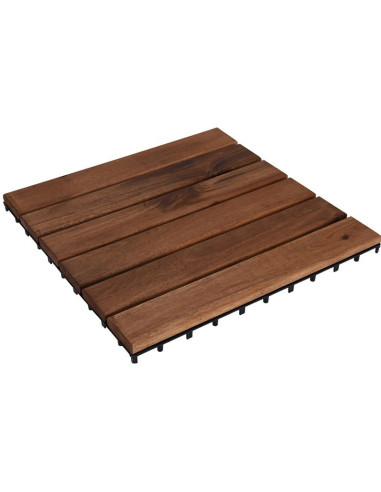 Houten Terrastegel - Acacia - 30x30cm - set van...