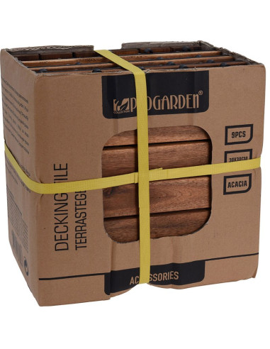 Houten Terrastegel - Acacia - 30x30cm - set van...