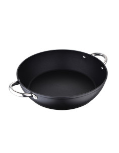 Pan Masterpro Foodies Zwart Gehard aluminium (Ø 32 cm)