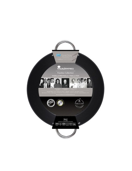 Masterpro Paella Pan - Inductie - 32 x 7.8 cm - Foodies Collection
