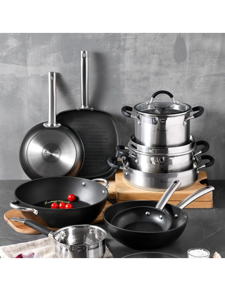 Masterpro Wokpan - Inductie - 28 x 7.2 cm - Foodies Collection