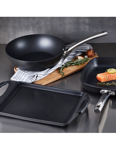 Masterpro Wokpan - Inductie - 28 x 7.2 cm -...