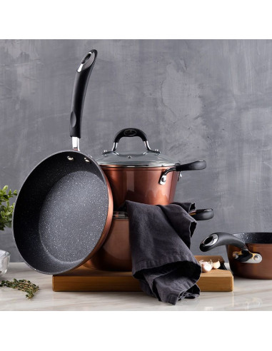 Bergner Pannenset Copperplus -inductie - 5delig