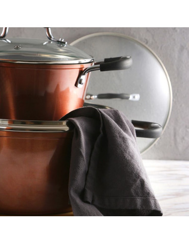 Bergner Pannenset Copperplus -inductie - 5delig