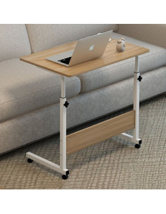 Ceruzo Laptoptafel - Verrijdbare Bedtafel - Verstelbaar...