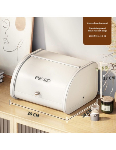 Ceruzo Broodtrommel - met Schuifdeksel - 25cm -...