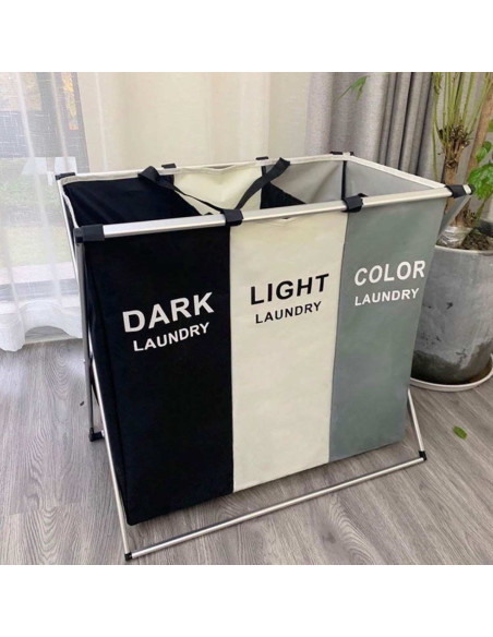 Ceruzo Wasmand 3 Vakken - Wassorteerder