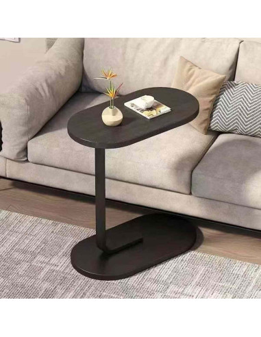 Ceruzo Bijzettafel - Zwart - Banktafel - Metaal...