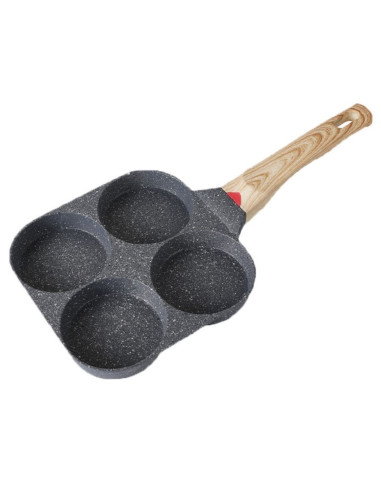 Ceruzo Pannenkoekenpan - Omeletpan - 4 Vakjes