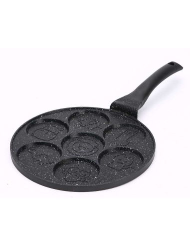 Ceruzo Pannenkoekenpan - 7 Vakken - Cartoon...