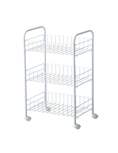 Ceruzo Keukentrolley - 3 Draadmanden - op...
