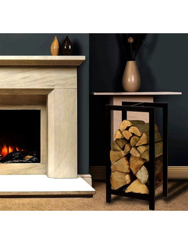 Ceruzo Haardhoutrek - Opslag voor Brandhout -...