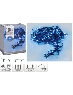 LED verlichting - 120 LED - 9 meter - blauw