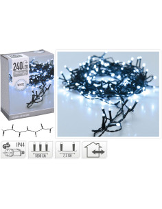 Kerstverlichting helder wit buiten 240 lampjes