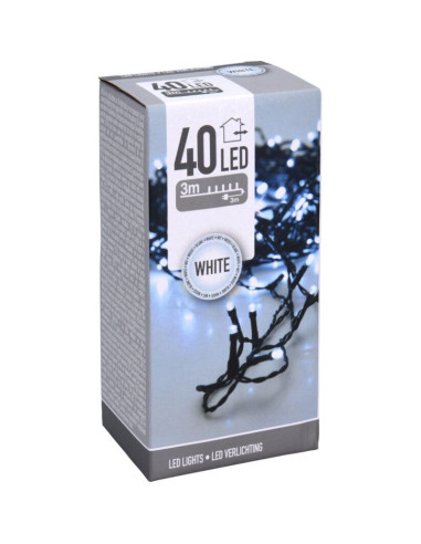 LED verlichting 40 LED - 3 meter wit