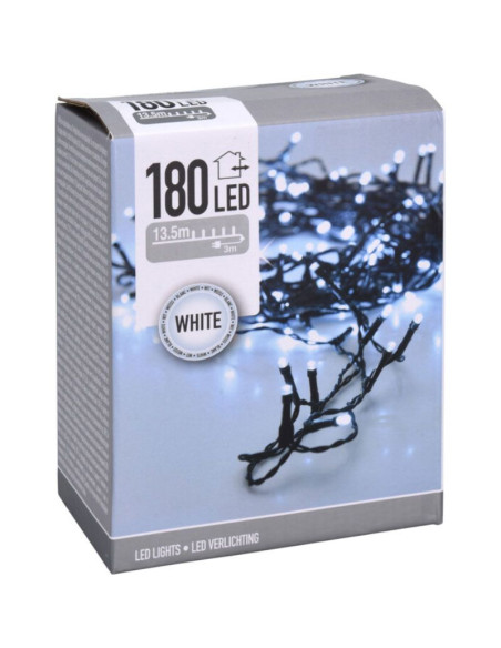 LED-verlichting 180 LED - 13.5 meter wit