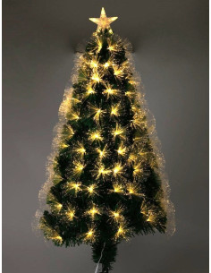 Kerstboom met Verlichting Fiber Optic 60 cm