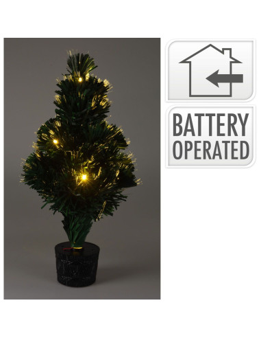 Kerstboom met Verlichting - Fiber Optic - 45 cm...