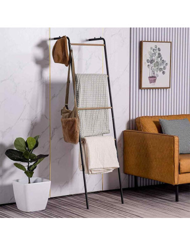 Ceruzo Handdoeken Ladderrek - Metaal - 160 cm -...