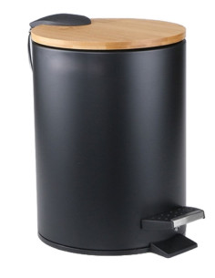 Ceruzo Prullenbakje - 3 Liter - Zwart