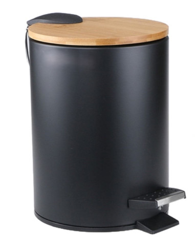 Ceruzo Prullenbakje - 3 Liter - Zwart