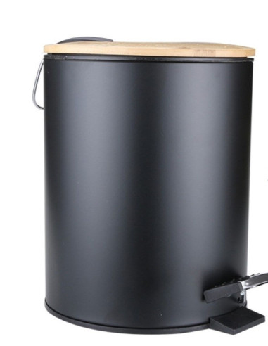 Ceruzo Prullenbak - 5 Liter - Zwart