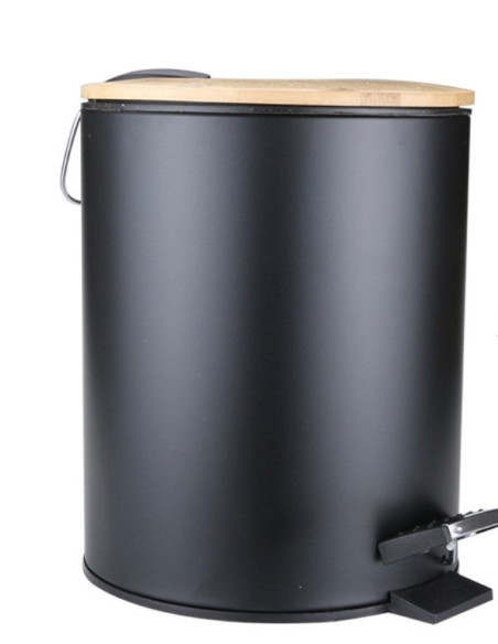 Ceruzo Prullenbak - 5 Liter - Zwart