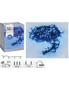 LED verlichting - 240 LED - 18 meter - blauw