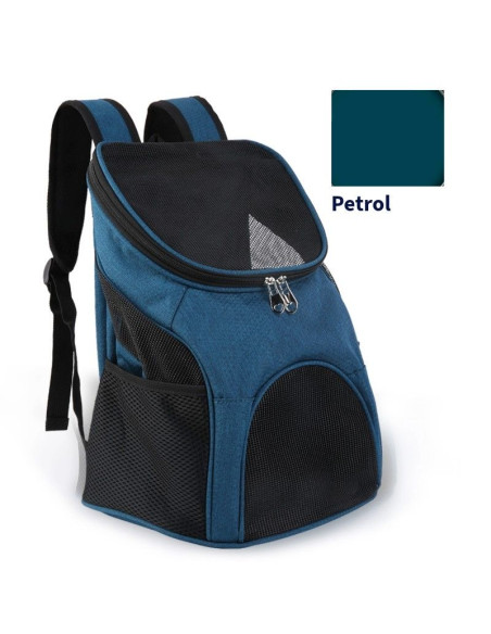 Ceruzo Hondenrugzak - Katten en Honden tot max 10 kg - Petrol