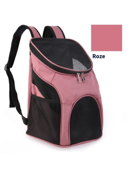 Ceruzo Hondenrugzak - voor Katten en Honden tot 10 kg - Roze