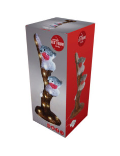 Kerstfiguur Acryl - Vogels op Tak - LED - 41cm 2