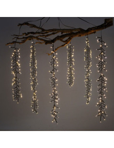 Cascadecluster - 6 Strengen - 480LED- Timer