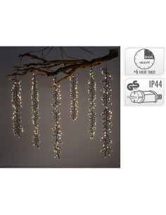 Cascadecluster - 6 Strengen - 480LED- Timer 2