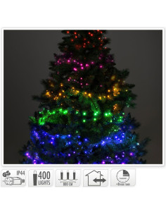 Clusterverlichting Multikleuren Mix - 8m - 400 led