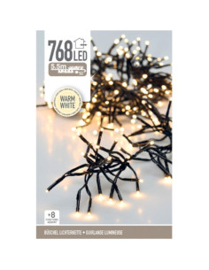 Clusterverlichting - 768 LED - 5.5m - Timer -... 2