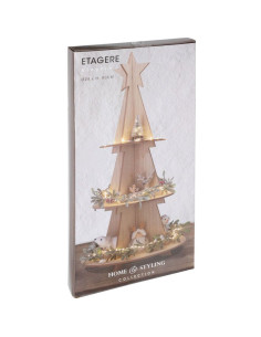 Kerst Etagere Hout - 60 cm 2