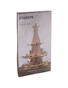 Kerst Etagere Hout - 79 cm 2