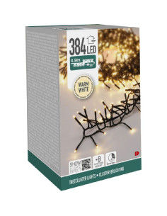 Treecluster Kerstboomverlichting - 384led - warm wit 2