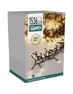 Treecluster Kerstboomverlichting - 1536led - warm wit 2