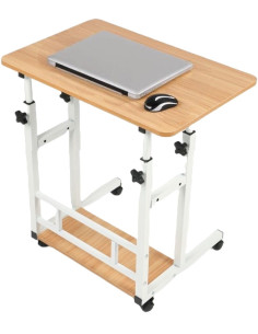 Ceruzo Laptoptafel - Verrijdbare Bedtafel - Verstelbaar...
