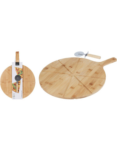 Pizza Snijplank met Snijder