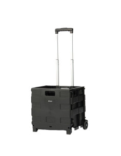 Ceruzo Trolley met Vouwkrat - 30 Liter